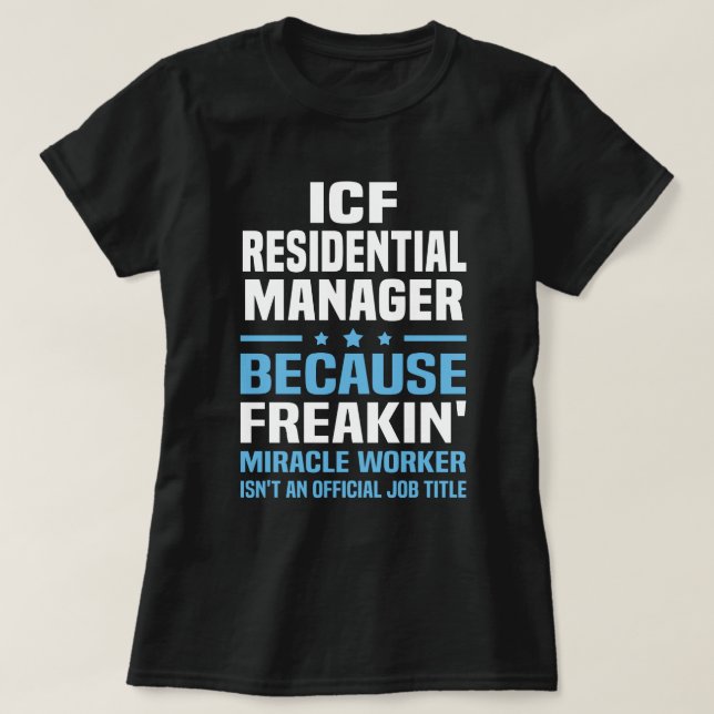 Camiseta Gestor Residencial ICF (Frente do Design)