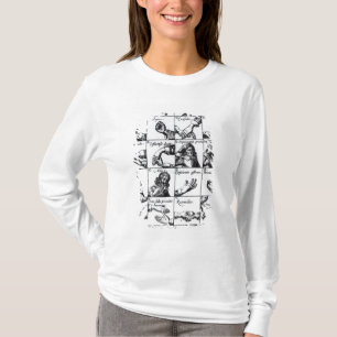 Camiseta Gestos para miming Chrilogia de John Bulwer '