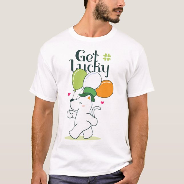 Camiseta Get lucky (Frente)