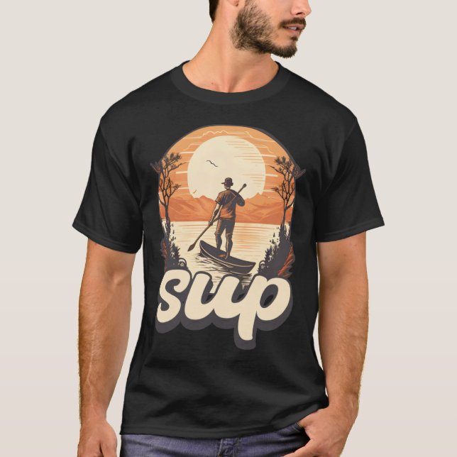 Camiseta Get ready to hit the waves with our SUP  1 (Frente)