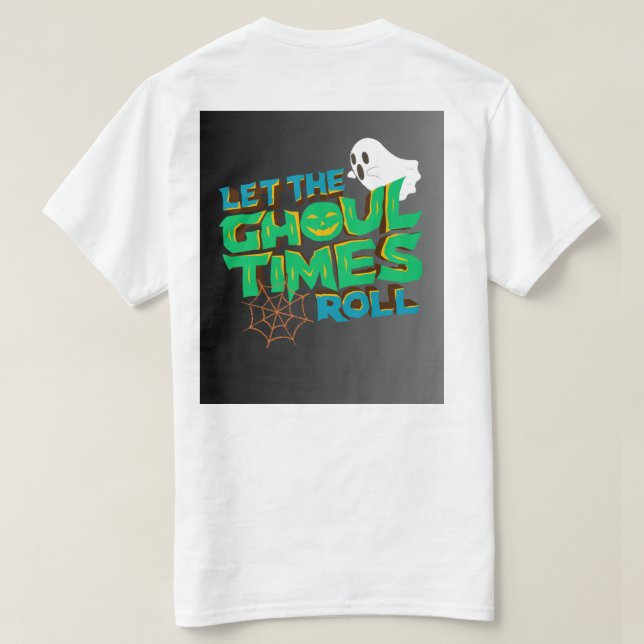 Camiseta Get ready to unleash the spooky vibes  (Verso do Design)