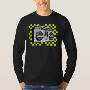 Camiseta Getto Blaster Boombox Rádio Hip Hop Dobra Mus