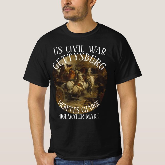 CAMISETA GETTYSBURG, A TRUMP DE PICKETT DA GUERRA CIVIL DOS (Frente)