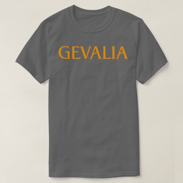Camiseta Gevalia (Frente do Design)