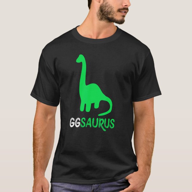 Camiseta GG-Saurus Funny Dino Dinosaur GGSaurus (Frente)