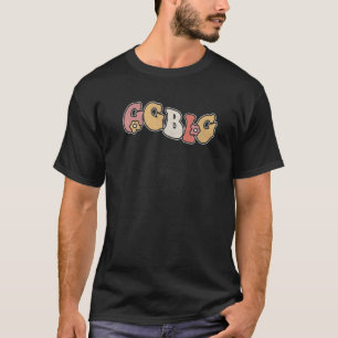 Camiseta Ggbig Fam Retro Hippy Cowgirl Irmandade Grande Peq