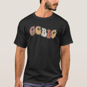 Camiseta Ggbig Fam Retro Hippy Cowgirl Sorority Big Little