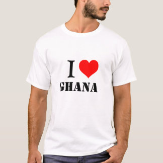 CAMISETA GHANA, EU AMO GHANA