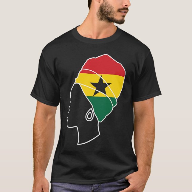Camiseta Ghana Ghanaian Ghana Flag Ghana  Ghana Fans Ghana  (Frente)