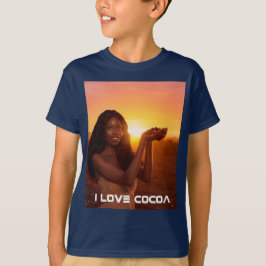 CAMISETA GHANA - I LOVE COCOA
