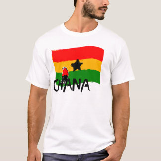 CAMISETA GHANA (LINHA DE BANDEIRA)
