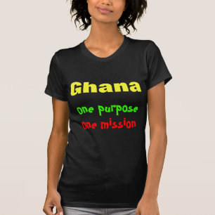 Camiseta Ghana uma missão