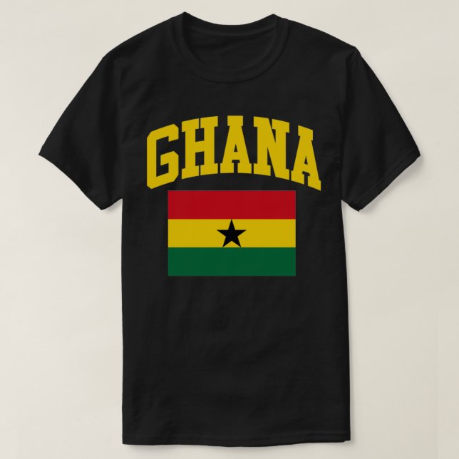 Camiseta Ghanaian pride Ghana Flag (Frente do Design)