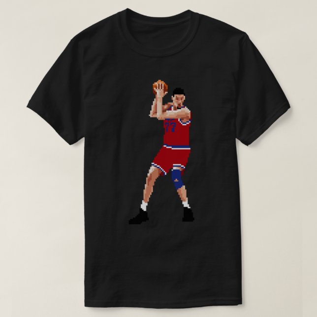 Camiseta Gheorghe Muresan Pixel Posto (Frente do Design)