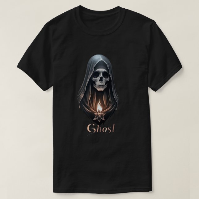 Camiseta ghost (Frente do Design)