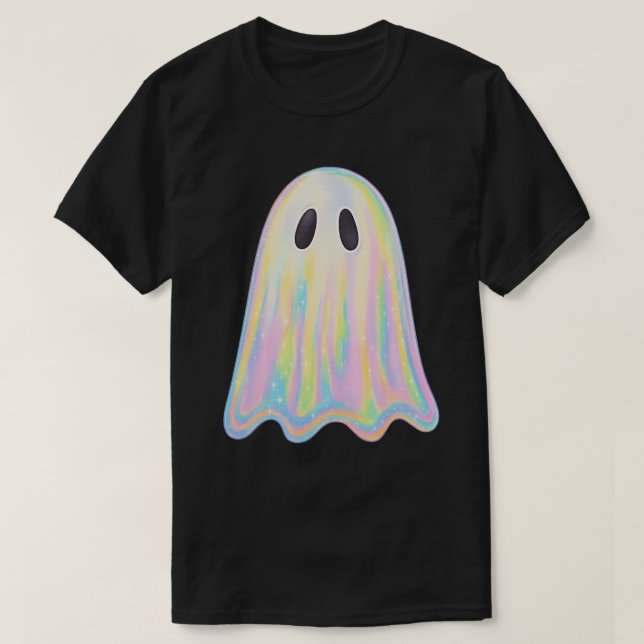 Camiseta Ghost Arco-Íris de Pastel Cujo | Spooky estético (Frente do Design)