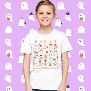 Camiseta Ghost Bingo com muitos fantasmas