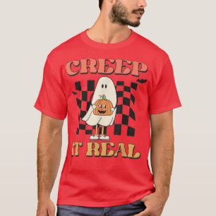 Camiseta Ghost Boy Retro Halloween Spooky Sea
