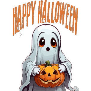 Camiseta Ghost de Trick ou Tratador de Halloween