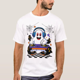 Camiseta Ghost DJ Halloween Party Design