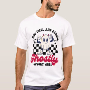 Camiseta Ghost do Dia de as Bruxas engraçado Retroativo