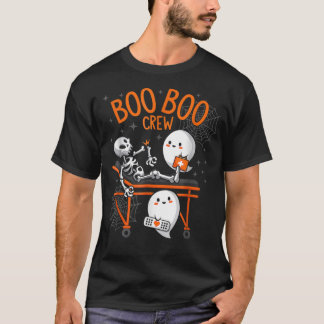 Camiseta Ghost Doutor paramédico Enfermeiro EMT Halloween B