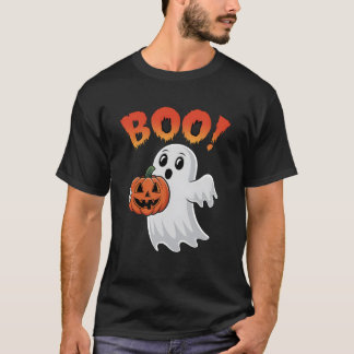 Camiseta Ghost e Pumpkin parabenizam você