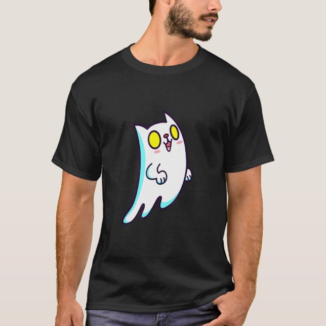 Camiseta Ghost Gato (Frente)