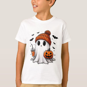Camiseta Ghost Ghost Coffee Halloween Ghost Ice Cof