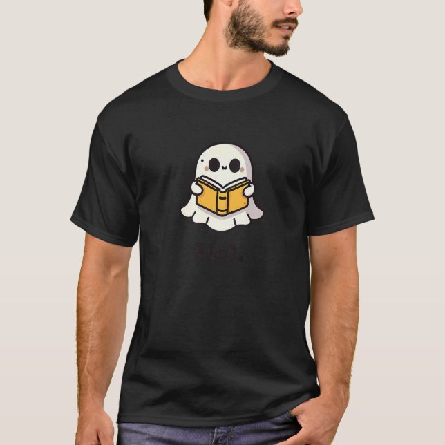 Camiseta Ghost Ghost Lading Book Premium (Frente)