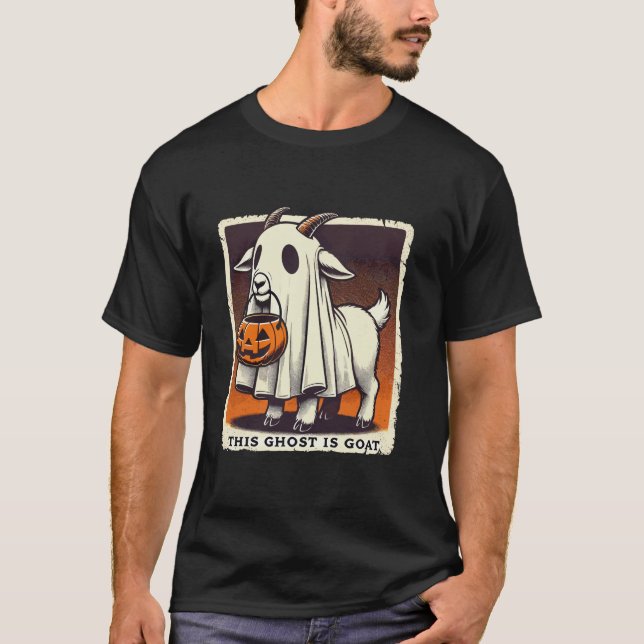 Camiseta Ghost Ghost Pun Memória Bonito ou Tratar Engraçado (Frente)