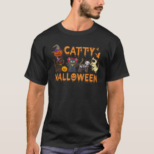 Camiseta Ghost Ghost Roupa do Halloween do Catão