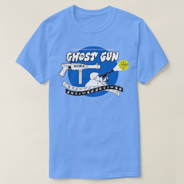 Camiseta Ghost Gun (Frente do Design)