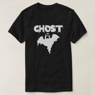 Camiseta Ghost Halloween Negro Bonito