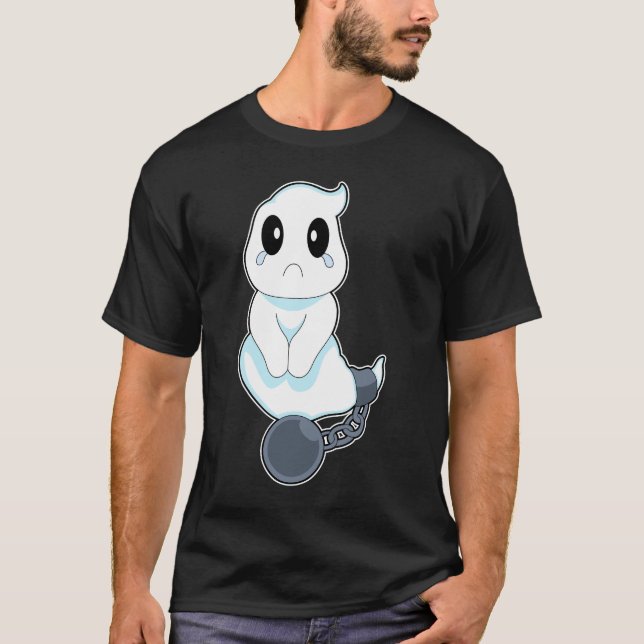 Camiseta Ghost Halloween Prisoner (Frente)
