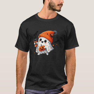 Camiseta Ghost Halloween Spooky Boo Trick ou Treat Ghost T
