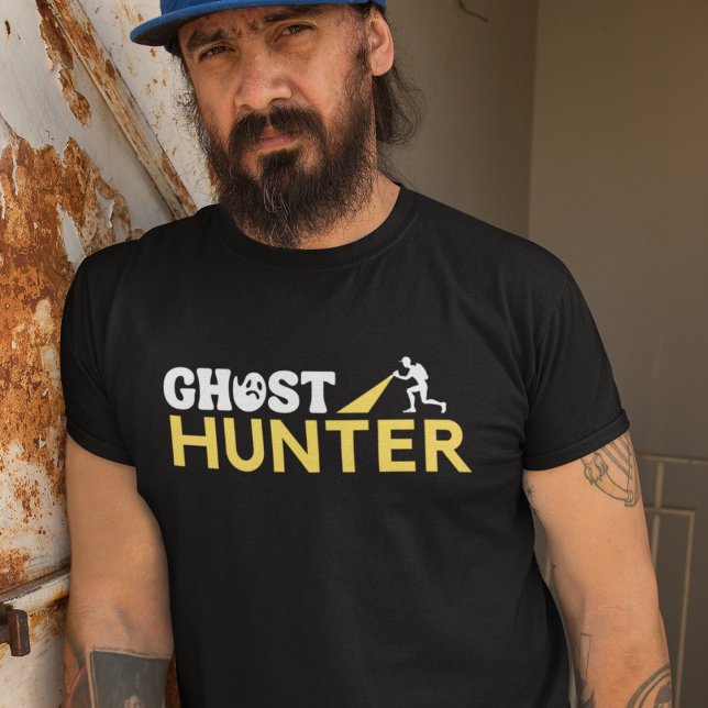 Camiseta Ghost Hunter Paranormal Investigador Fantasma Caça (Criador carregado)