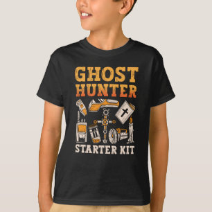 Camiseta Ghost Hunter Starter Kit Paranormal Caça ao Fantas