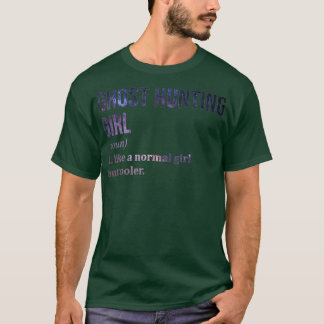Camiseta Ghost Hunting Girl Engraçada