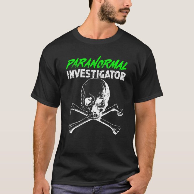 Camiseta Ghost Hunting Paranormal Investigator_3 (Frente)