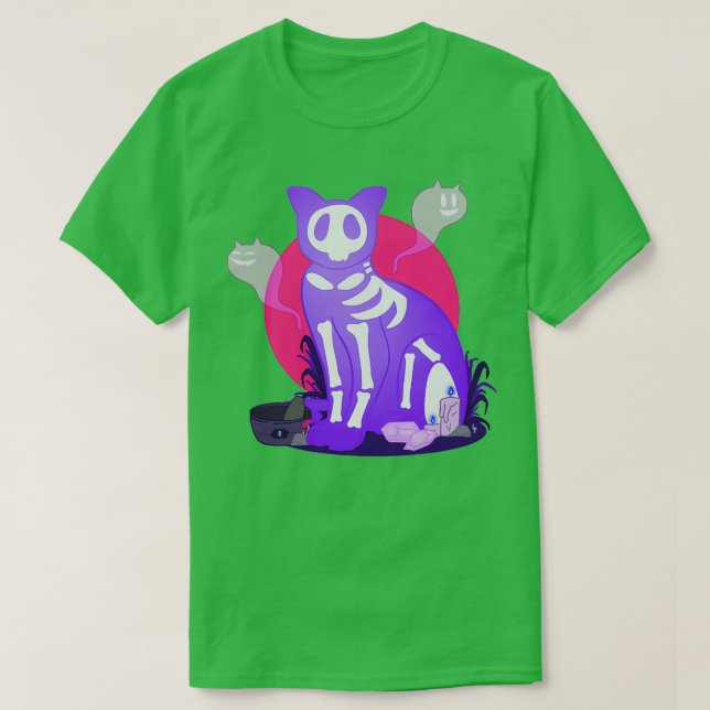 Camiseta Ghost Kitten (Frente do Design)