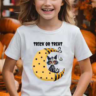 Camiseta Ghost Kitten ou Trick Cute Trick