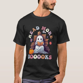 Camiseta Ghost Leia Mais Livros Engraçado Professor H