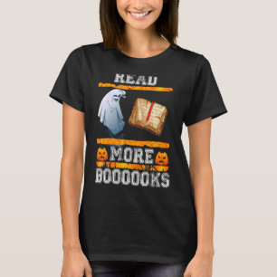 Camiseta Ghost Leia Mais Livros Engraçado Professor H