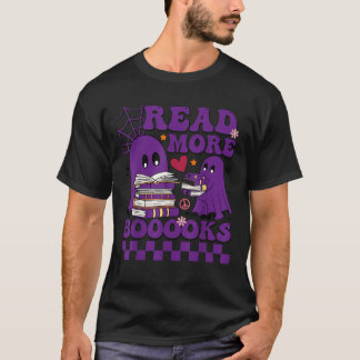 Camiseta Ghost Leia Mais Livros Engraçado Professor H