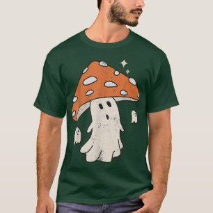 Camiseta Ghost Mushroom Boo Shroom Spooky Season Tee H