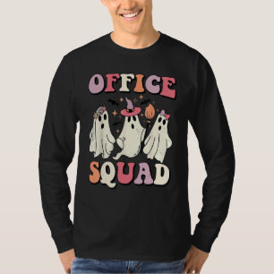 Camiseta Ghost Office Squad Coworker Team No Local De Traba