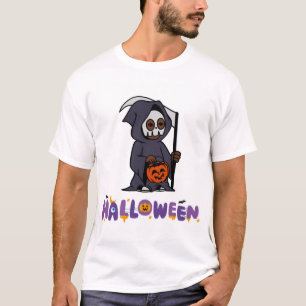 Camiseta Ghost Orange Halloween Family Matando
