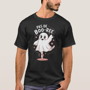 Camiseta Ghost Pas de BOO-rée Balé Dancer Halloween Spook
