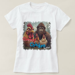 Camiseta "Ghost Photobomb" Bigfoot & Cheesy Chickens Tee